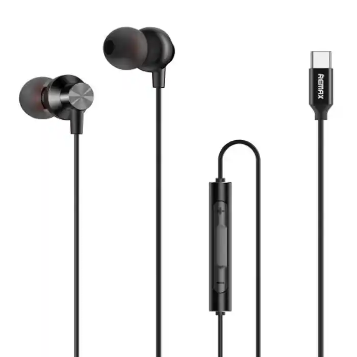 Remax RM-560 Type-C In-Ear Stereo Metal Wired Earphone.